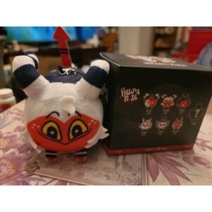 Vivziepop Official Helluva Boss Nuggets Moxxie Mini Keychain Charm Plush Tsum